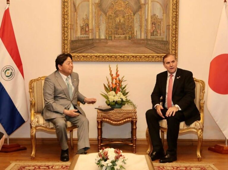 Visita Oficial del Ministro de Asuntos Exteriores de Japón HAYASHI a Paraguay